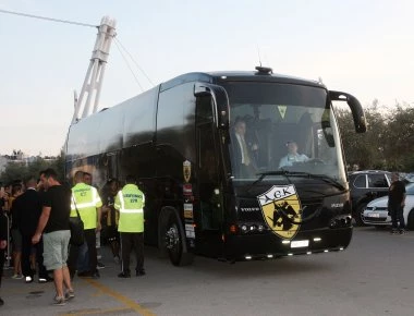 Δείτε το νέο πούλμαν της ΑΕΚ (φωτο)